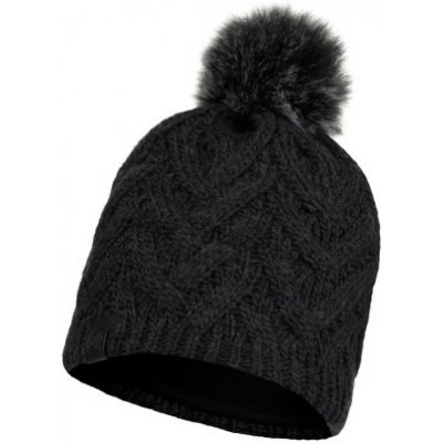 Buff knitted Hat Caryn Graphite