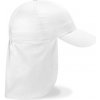 Beechfield Kšiltovka B 11B Legionnaire Style, 6 panelová, dětská COT53011B00199-white Bílá UNI