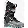 SCARPA F1 GT Mercury Gray - Aqua Woman – ľahké skialpové lyžiarky s thermoformovateľnou papučou, Veľkosť lyžiarky 250