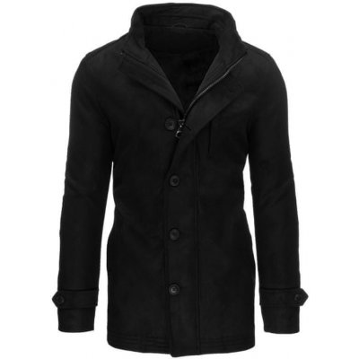 Dstreet pánsky jednoradový zimný kabát DON cx0435 čierna