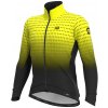 ALÉ Cycling Clothing ALÉ PR-S Bullet, Black/ Fluo yellow Veľkosť: L Pánska zimná cyklistická bunda
