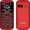 Mobilný telefón Aligator A720 4G Senior červený + nabíjací stojan (A720RB)