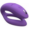 Vibrátor pre páry We-Vibe Sync O Purple, smart silikónový vibrátor s diaľkovým ovládaním