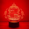 Beling 3D lampa,Sunderland , 7 farebná S3DSD652L