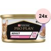 Pro Plan Adult Cat Delicate morčacie kúsky v paštéte 24 x 85 g