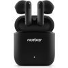 Niceboy HIVE Beans čierna / TWS bezdrôtové slúchadlá / Bluetooth 5.0 / IPX4 / Handsfree / Nabíjacie púzdro (hive-beans-black)