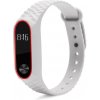 Xiaomi Mi Band 2 náhradný náramok - Diamantový vzor Farba: Šedočervená MBSCZ-2DZSCRV