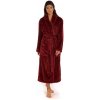 AKCE - Dámský župan se šálovým límcem Lilly 2119 3651 vínový - Vestis XL