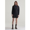 Gant Rel Shield C-neck Sweat Dress čierna