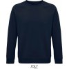 SOL´S SPACE / Unisex bio raglánová mikina - french navy L