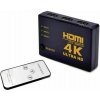 Marmitek 3 porty Prepínač HDMI s diaľkovým ovládaním, možnosť 3D prehrávania 3840 x 2160 Pixel; 4260135961751