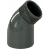 Fip PVC tvarovka - koleno 45° DN=50 mm x 1 1/2“ ext., lepenie / vonkajší závit