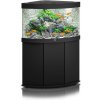 Juwel Trigon 190 LED akvarijný set rohový čierny 985 x 70 x 60 cm 190 l