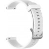 BStrap Silicone Bredon remienok na Garmin Vivoactive 4, white SHU001C0209