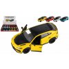 Teddies Auto Kinsmart Toyota GR Supra Racing Concept kov 12,5cm 4 farby na spätné natiahn. 12ks v boxe 1:36