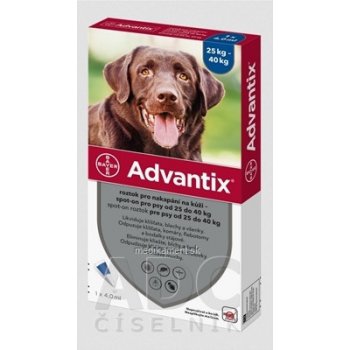 Advantix spot-on 25-40 kg 4 x 4 ml