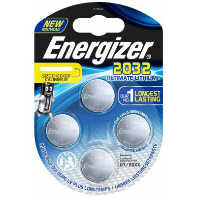 ENERGIZER Ultimate Lithium CR2032 4ks 7638900422993