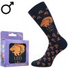 Boma Zodiac Unisex ponožky znamení zverokruhu BM000001470200100026 Lev pánske 42-46 (28-31)