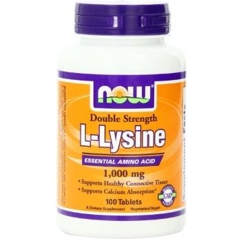 NOW Foods L-Lysine 100 kapsúl