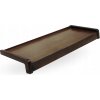 Vonkajší parapet STAL oceľový, PVC krytky šírka 35cm dĺžka 110cm ORECH