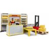 Bruder 62251 BWORLD Pobočka přepravce DHL s figurkou