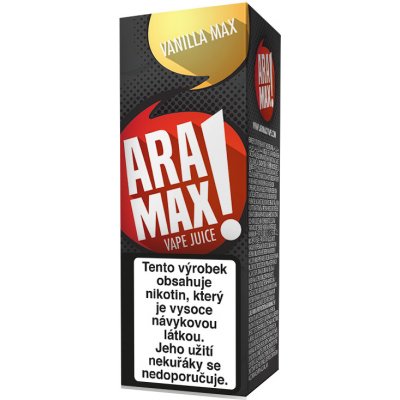 Aramax Max Vanilla 10ml Síla nikotinu: 3mg