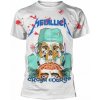 Metallica Tričko Crash Course In Brain Surgery White S