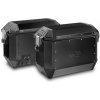 Súprava bočných kufrov K-MISSION - 36l, KAPPA (čierne, hliník, 49,5x38,7x24,6 cm)