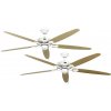 CasaFan CLASSIC ROYAL 180 WE stropný ventilátor, 61 W, (Ø x v) 180 cm x 275 mm, lakovaná biela, 518020; 518020