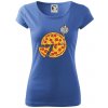 Pizza DJ - Dámske tričko Pure - S ( Svetlomodrá )