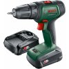 Universaldrill 18 2 x 1.5Ah + Al 1810
