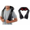 Masážny prístroj na krk, šiju a chrbát Black Shiatsu s vyhrievaním