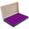 Shiny Poduška pre drevené pečiatky fialová 11 x 7 cm