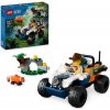 LEGO® City 60424 Štvorkolka na prieskum džungle – misia panda červená