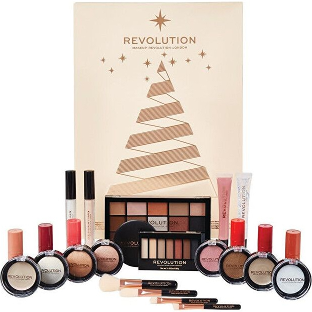 Makeup Revolution Adventný kalendár dekoratívnej kozmetiky Adventný kalendár  od 49,6 € - Heureka.sk