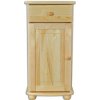 ImportWorld Komoda Alberta masiv v92 x š45 x h42 cm (Barva dřeva: Olše)