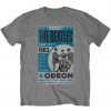 The Beatles tričko Odeon Poster Šedá XXL