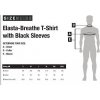 Nash Tričko Elasta-Breathe T-Shirt Black Sleeves veľ.S