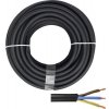 Gumový silový kábel H05 RR-F 3G1,5 mm², dĺžka 20 m, čierna