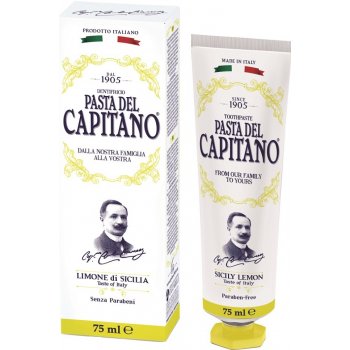 Pasta Del Capitano 1905 Sicily Lemon zubní pasta 75 ml