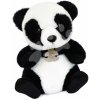 Plyšová panda The Little Companions Histoire d’ Ours čierno-biela 20 cm od 0 mes