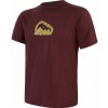 Pánske tričko kr.rukáv SENSOR MERINO AIR SUMMIT port red XL