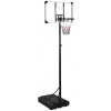 Basketbalový stojan priehľadný 235-305 cm polykarbonát-ForU-93654