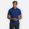 Tee Jays Modrá Indigo pánska polokošeľa, Luxury Stretch Veľkosť: XL Tee Jays