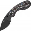 Kizer Microbe M390, Matt DLC Ultra, Fat Carbon Ki2742A2