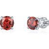 Olivie Strieborné 6mm náušnice PIPPI RED 8363 Ag 925; ≤1,6 g.