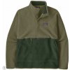 Patagonia Retro Pile 1/2 Snap Fleece mikina, old growth green L