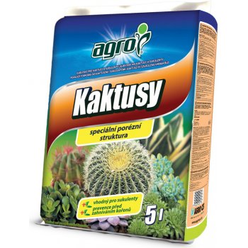AGRO Substrát pre kaktusy a sukulenty 5 L