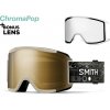 Snowboardové okuliare Smith Squad chalk space invader | cp sun black gold mirror+clear 25/26 - Odosielame do 24 hodín