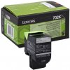 Lexmark 702K, 70C20K0 (CS310, CS410, CS510), čierna (black), originál toner